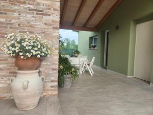 Balkón nebo terasa v ubytování Residenza Capitello 48