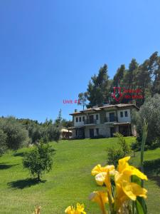 Zahrada ubytování Paralia Homes peaceful 2 bedroom, unit # 2