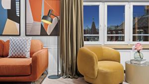 Istumisnurk majutusasutuses Boutique Hotel Wellenberg