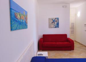 A seating area at Agriturismo Villa Tommaso
