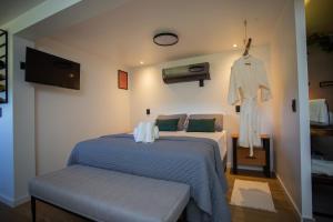 Postel nebo postele na pokoji v ubytování Casa Container - Haupt Village