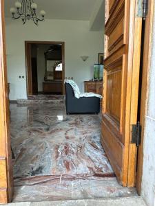A seating area at VILLA OLGA