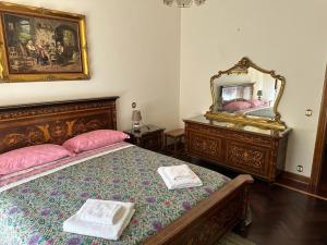A bed or beds in a room at VILLA OLGA
