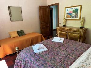 A bed or beds in a room at VILLA OLGA