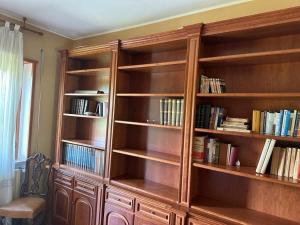 The library in a vendégházakat