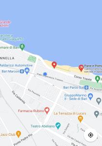 una mappa delle attrazioni di San Francisco di La civetta Holiday a Bari