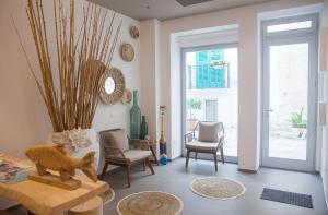Posezení v ubytování NEREA - Apulian Suite and Rooms