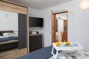 TV a/nebo společenská místnost v ubytování Holiday Home Franika