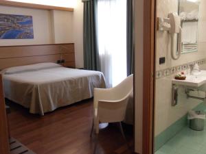 Koupelna v ubytování Best Western Hotel Dei Cavalieri