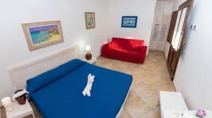 A seating area at Agriturismo Villa Tommaso