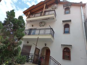Balkón alebo terasa v ubytovaní Sofita view Kavala