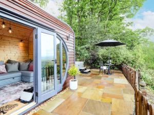 Zahrada ubytování Offas Dyke Escape