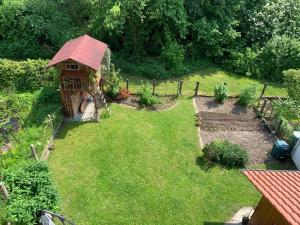 Zahrada ubytování Casa Munay