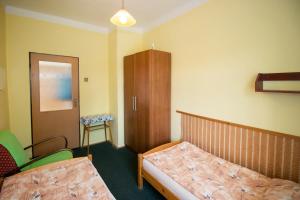 Postel nebo postele na pokoji v ubytování Ubytování u Nováků