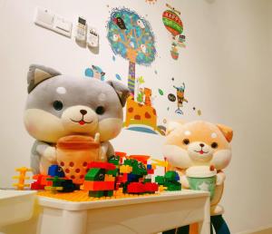 Kelab kanak-kanak di Legoland and Gleneagle- 3min Walk with Bathub-Cityview at Afiniti Residency -8pax-Cozy