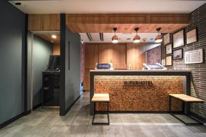 Kuchyň nebo kuchyňský kout v ubytování Super Hotel Utsunomiya