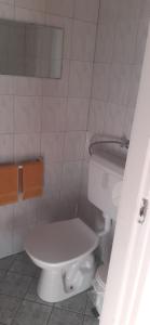 Koupelna v ubytování Prém Malom Vendégház
