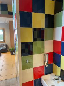 Łazienka w obiekcie HOSTEL Cangas