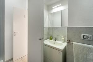 Koupelna v ubytování B&B il Rifugio