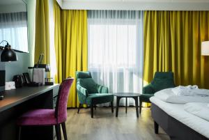 Postel nebo postele na pokoji v ubytování Thon Hotel Ski
