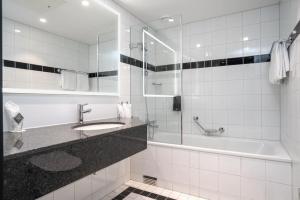 Koupelna v ubytování Thon Hotel Ski