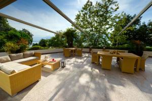Posezení v ubytování Royal Plaza Montreux