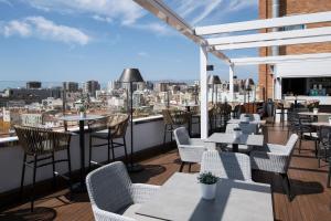 Balkón nebo terasa v ubytování Salles Hotel Málaga Centro