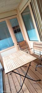 Balkón nebo terasa v ubytování Apartment Breitensteinblick - wandern, radeln und Mehr