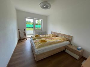 Ένα ή περισσότερα κρεβάτια σε δωμάτιο στο Ascona: Casa Antonella +16 φωτογραφίες