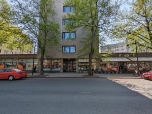 Bygningen som lejligheden ligger i