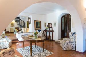 Khu vực ghế ngồi tại Villa Giorgia