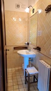 Koupelna v ubytování Antico Borghetto - Casa Vacanze