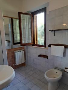 Koupelna v ubytování Antico Borghetto - Casa Vacanze
