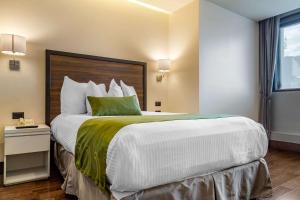 Postel nebo postele na pokoji v ubytování Quality Inn Chihuahua San Francisco