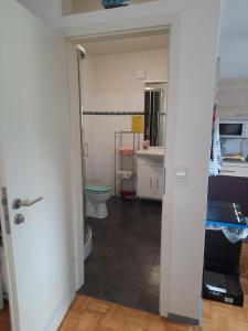 Koupelna v ubytování Ferienwohnung Gaby