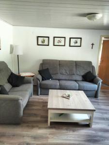 Posezení v ubytování Ferienwohnung Odorfer