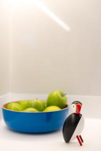Comida no apart-hotel ou em algum lugar perto