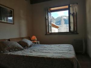 Postel nebo postele na pokoji v ubytování Apartamento amplio y con jardín Cosmos 1