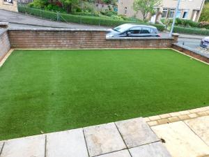 Zahrada ubytování Beautiful 3 bedroom home with large garden 35 mins to Glasgow & Edinburgh