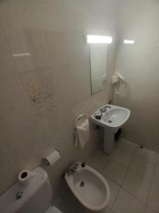 Kupatilo u objektu Hostal Can Jaume