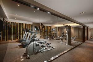 Fitness centrum a/nebo fitness zařízení v ubytování Kaohsiung Chateau de Chine Hotel