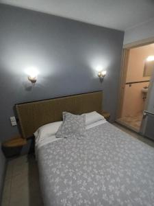 Krevet ili kreveti u jedinici u okviru objekta Hostal Can Jaume