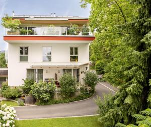 Vonkajšia záhrada v ubytovaní Apartments im Garten - Haus Daniela