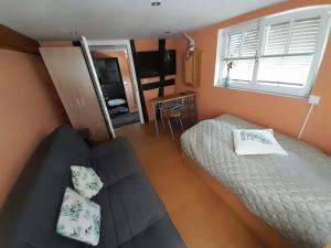 Postel nebo postele na pokoji v ubytování Ferienwohnung Camino