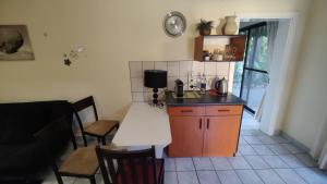 Maison Ambre Guesthouse tesisinde mutfak veya mini mutfak