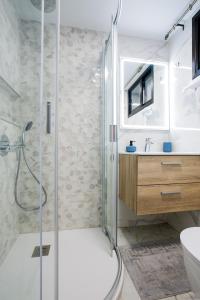 Phòng tắm tại Luxury Palm Tenerife