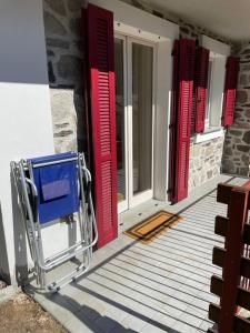 Balkón nebo terasa v ubytování Villa Irma
