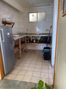 Kuchyň nebo kuchyňský kout v ubytování Cabañas & Spa Qamawi