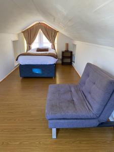 Postel nebo postele na pokoji v ubytování Cabañas & Spa Qamawi
