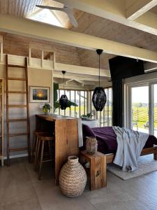 Posezení v ubytování Nordicstay Noarootsi Kastehein or Loojangu villa